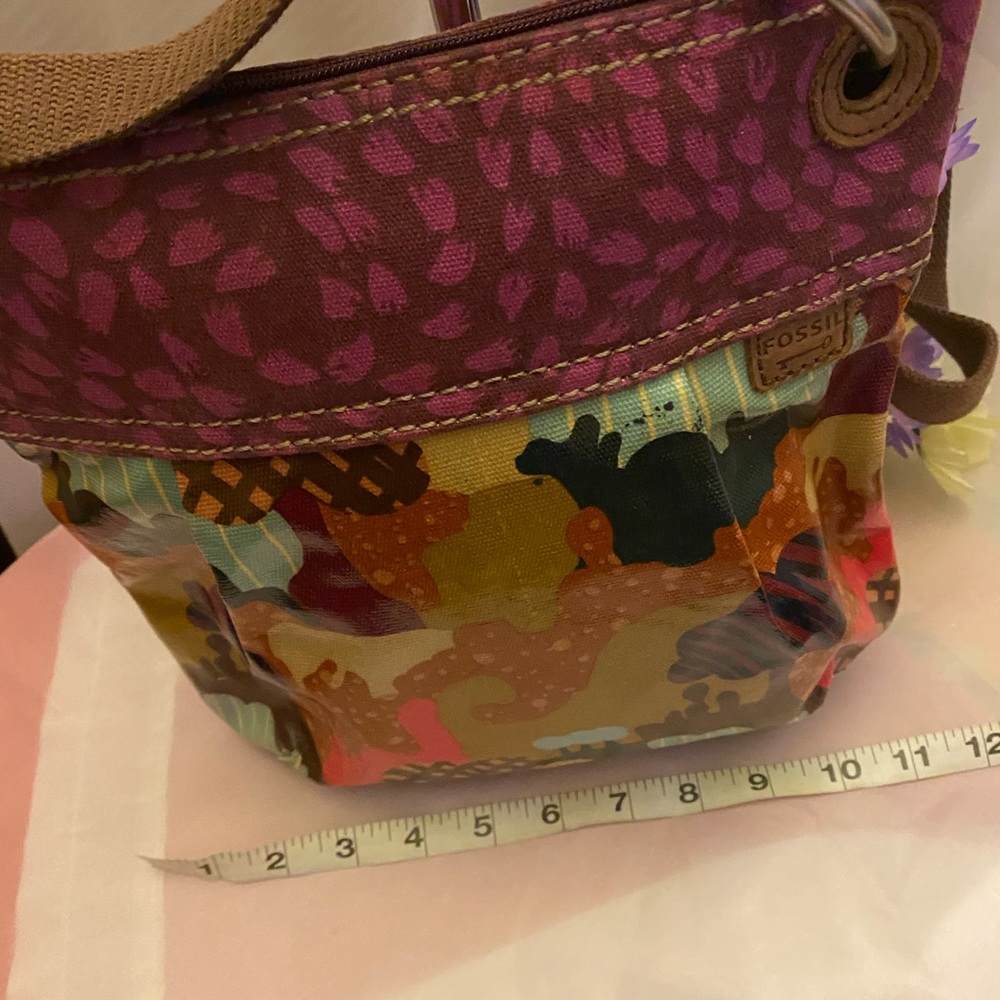 Multicolored Fossil Bag - image 5